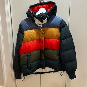 Barely worn 550 fill down crop jacket by THE GREAT.